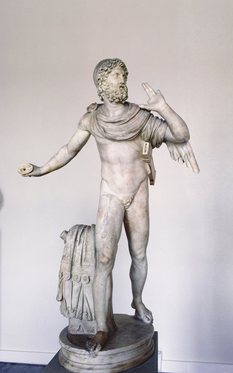 Ulysses, Romeinse kopie van een 3e eeuw v.Chr. origineel van de Pergamo school door Unbekannt
