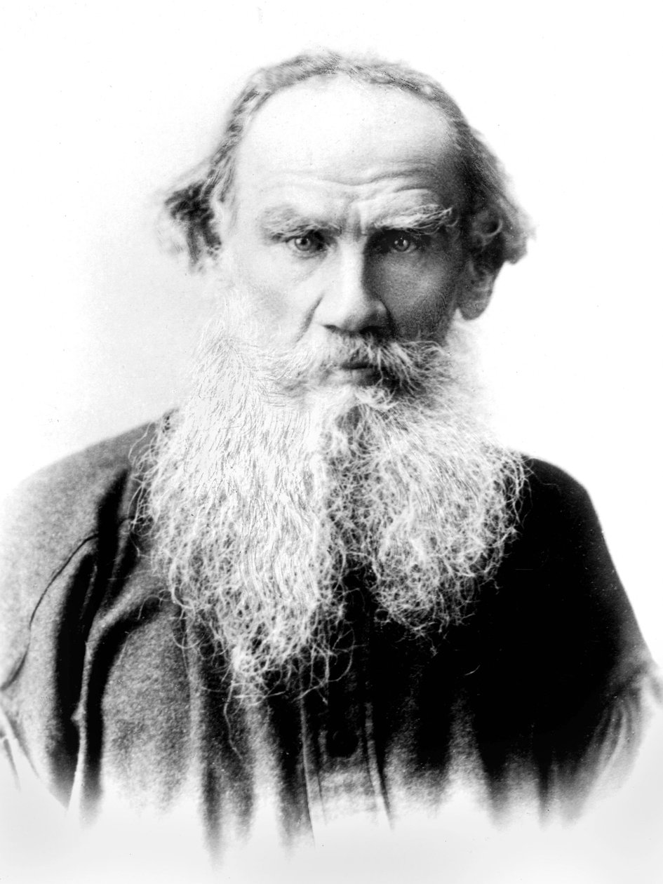 Verenigd Koninkrijk: Russische schrijver Leo Tolstoy door Unbekannt