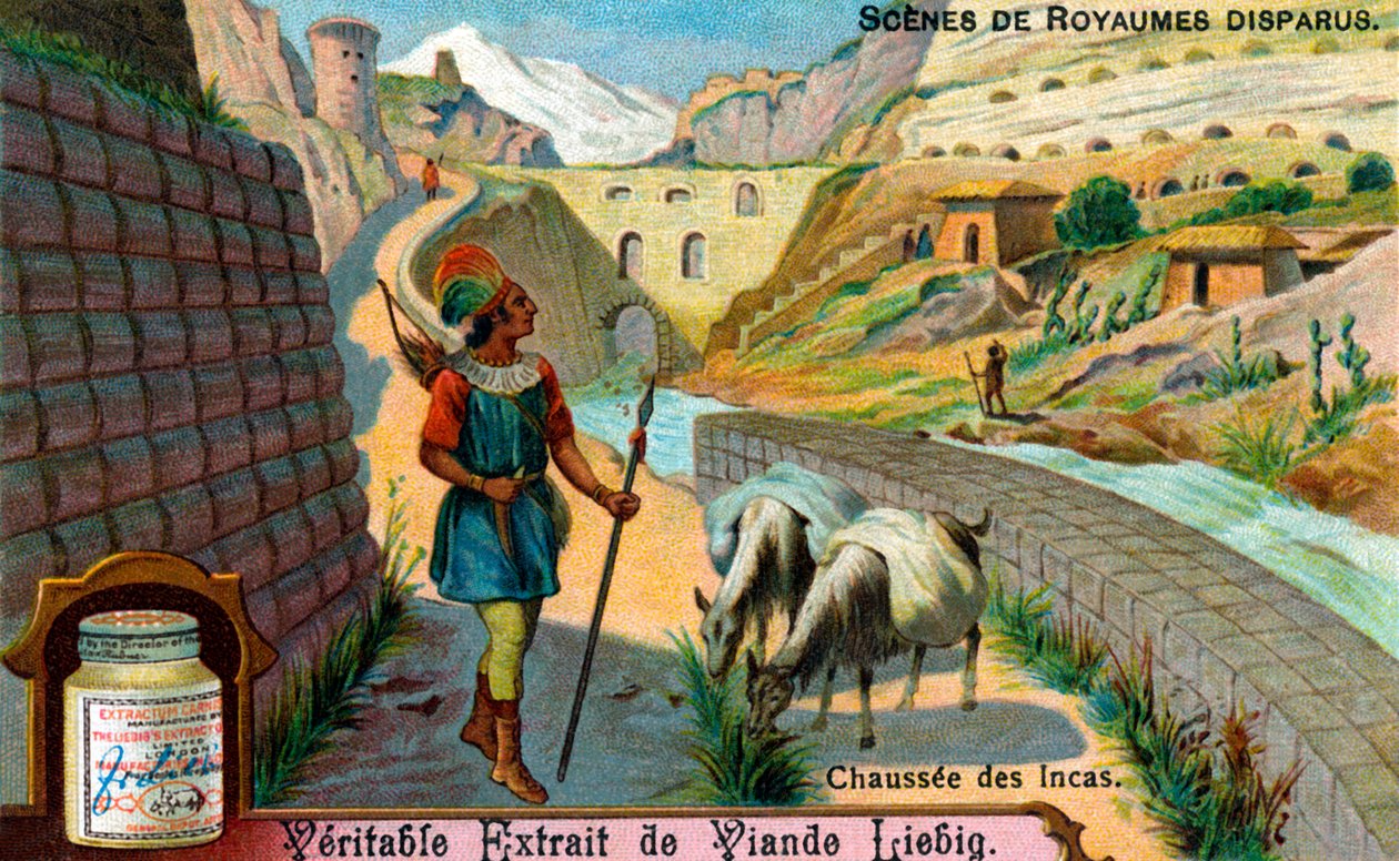 Verdwenen Beschavingen: Inca Weg door Unbekannter Künstler