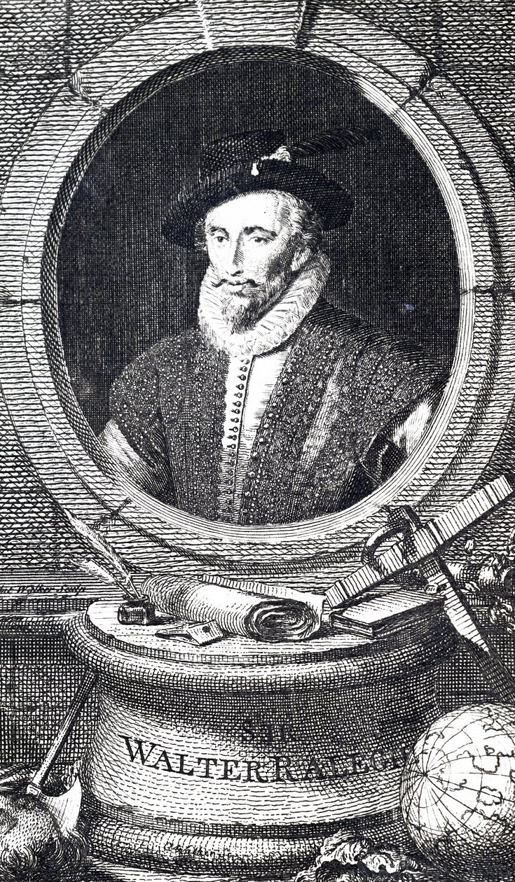 Walter Raleigh door Unbekannt