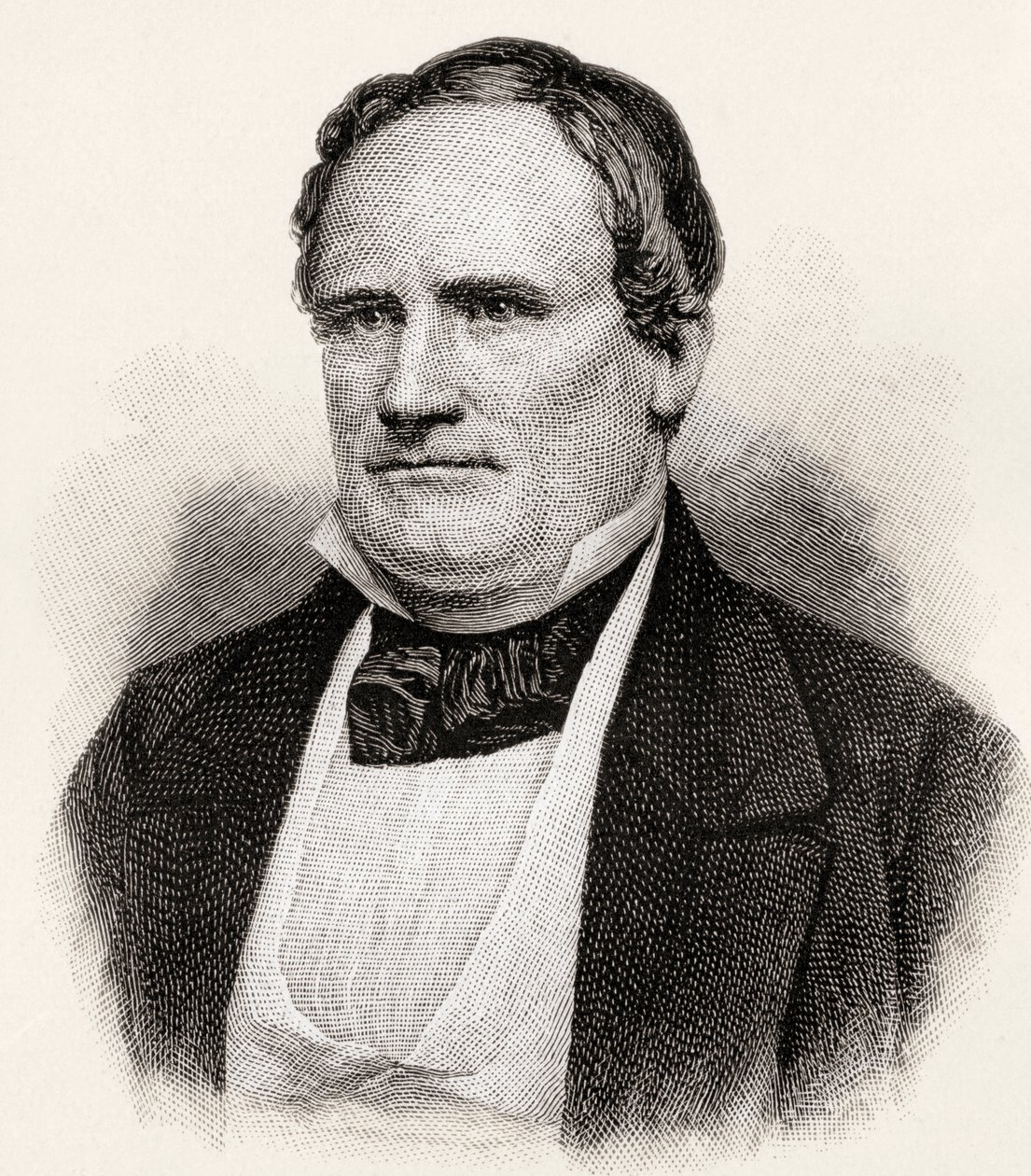 William Barksdale, uit The Century Magazine, gepubliceerd 1887 (gravure) door Unbekannt