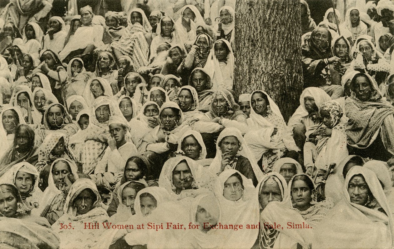 Vrouwen op de Sipi-beurs 