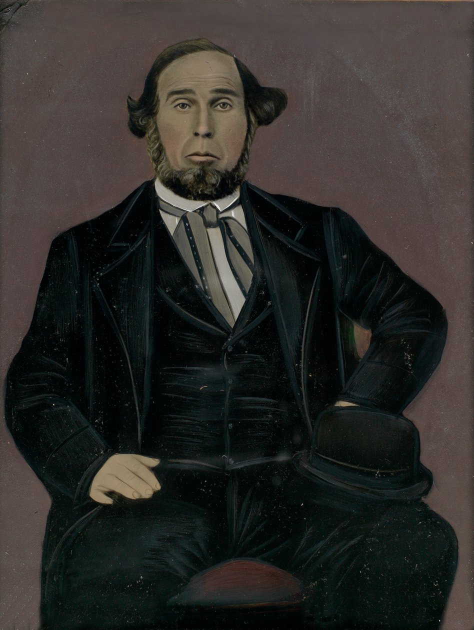 Portret van een man door Unidentified
