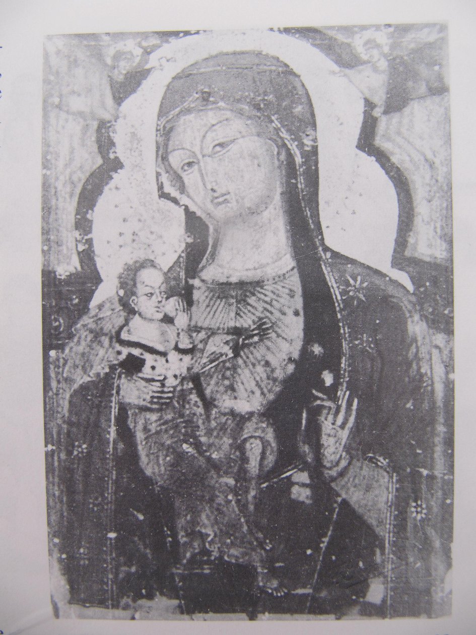 Madonna en Kind door Unknown