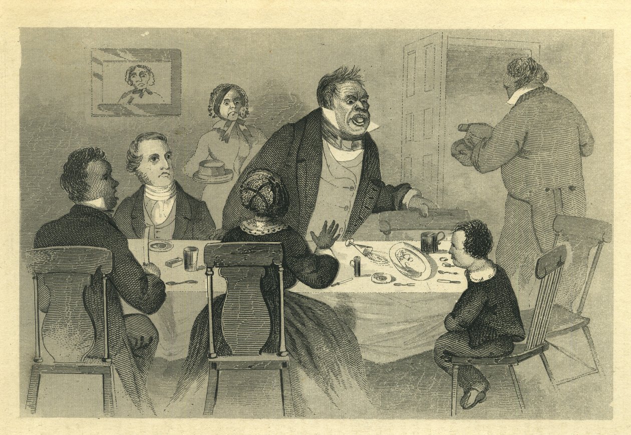 Great Expectations - Oom Pumblechook Onder Invloed van Teer, c.1862 door Unbekannt Unbekannt