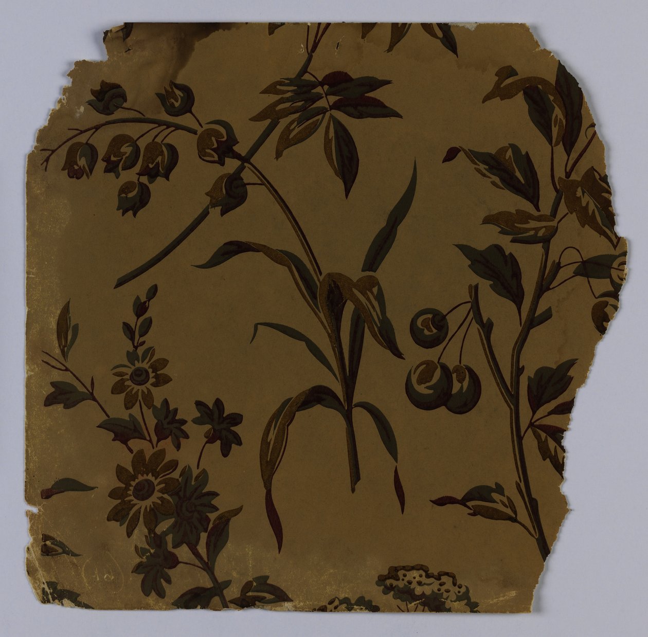 Wandbekleding Monster, 1880-90 door Unknown