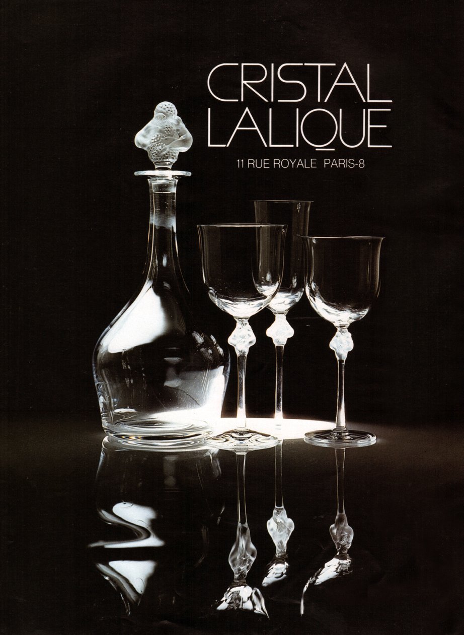 Kristal van Lalique door Unknown