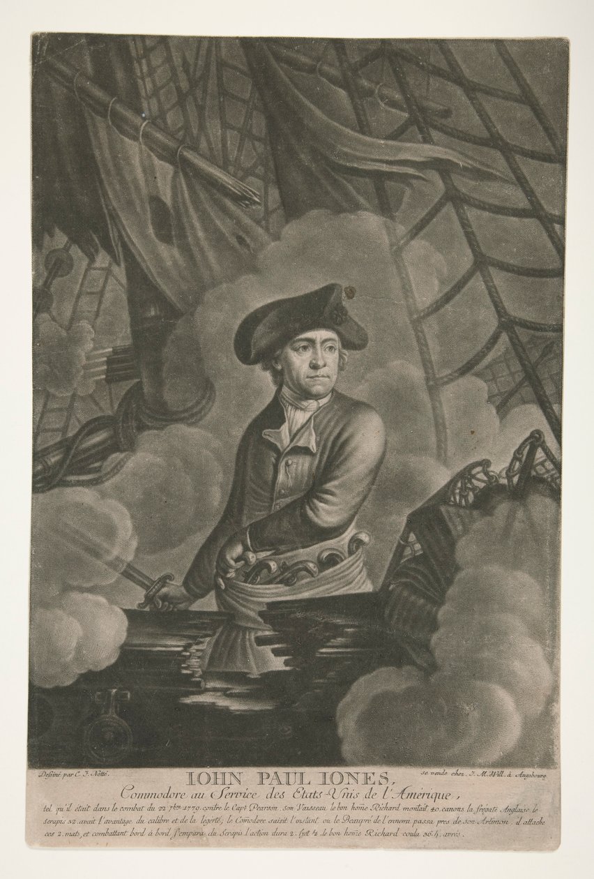 John Paul Jones door Unknown