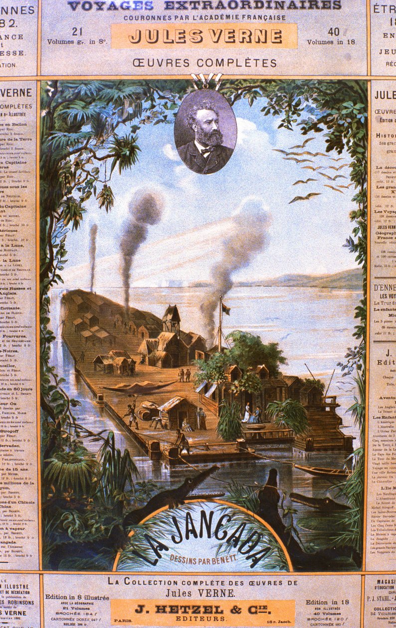 Loire Atlantique N* 191 - Nantes - Jules Verne Museum - Poster door Unknown