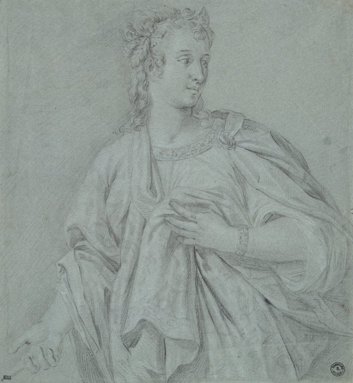 Portret van Elia Petina, vrouw van Claudius door Unknown
