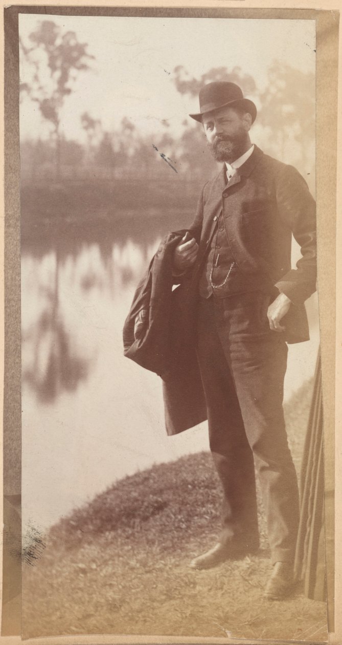 Portret van Frederick B. Schell, uit het album [Sydney, Australië] door Unknown