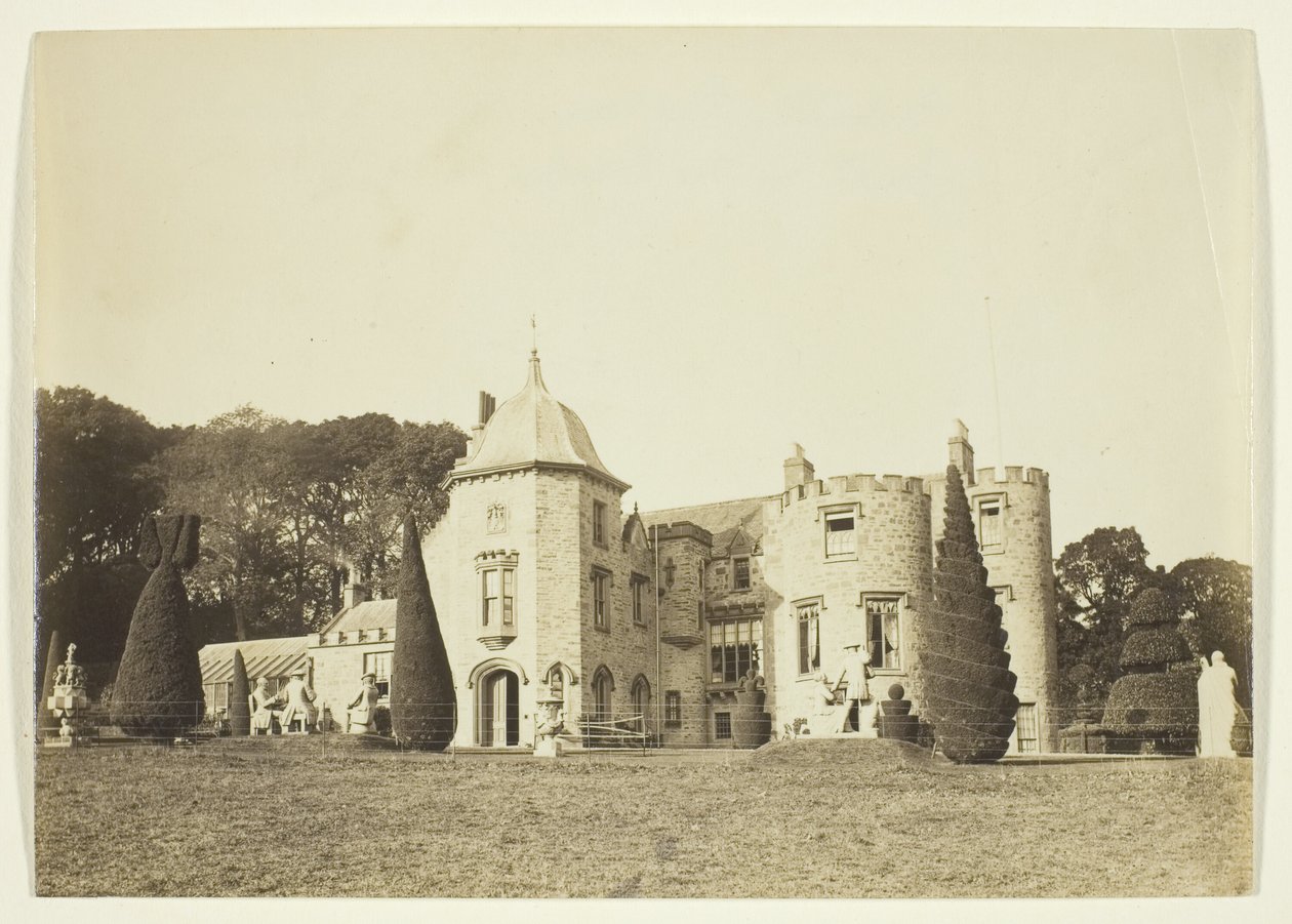 Zonder titel (Het Hoekhuis, gebouwd door Norman Shaw, zijaanzicht) door Unknown
