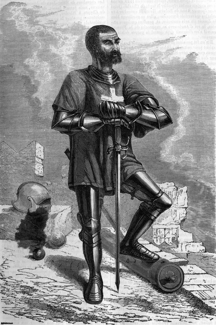 Een ridder uit de stad Rhodos (Griekenland), in de 16e eeuw. door Unknown artist