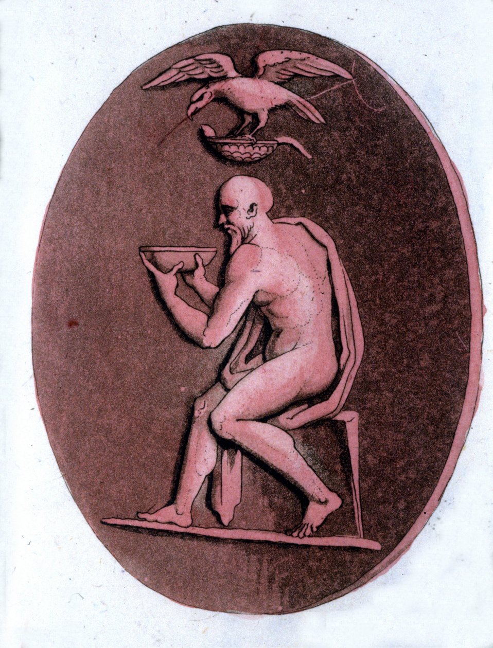 Aeschylus (ca. 525-456 v.Chr.), Griekse tragische dichter door Unknown artist