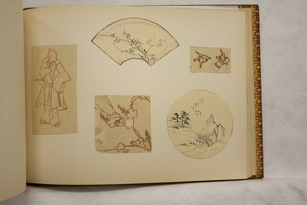 Album met schetsen en tekeningen door Unknown Artist