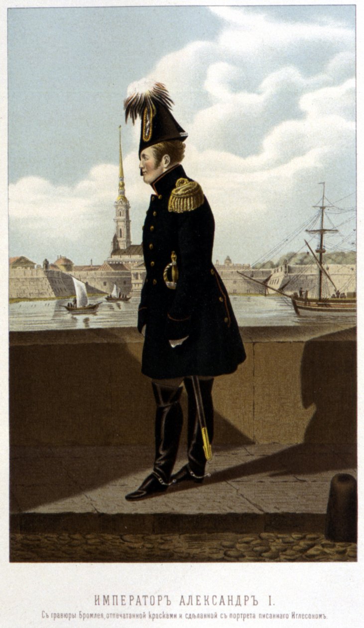 Alexander I in Sint-Petersburg - in 