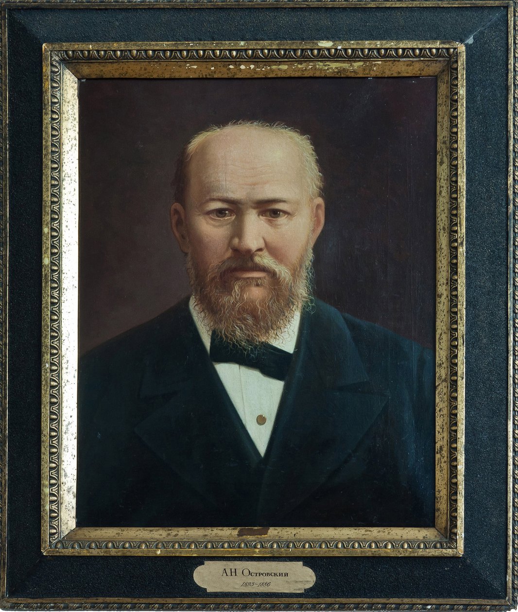 Portret van de dramaturg Alexander N. Ostrovsky door Unknown artist
