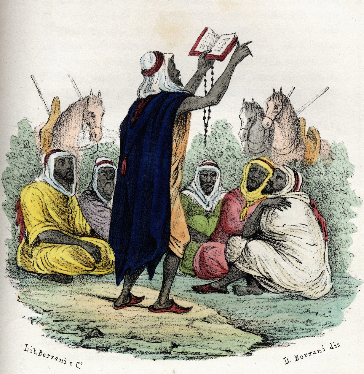 Algerije. De Emir Abd el Kader (Abd-el-Kader of ibn Muhyi al-Din al-Hasani (al Din al-Hasani) (1808-1883) riep op tot een eerste jihad (heilige oorlog) in 1832. In 