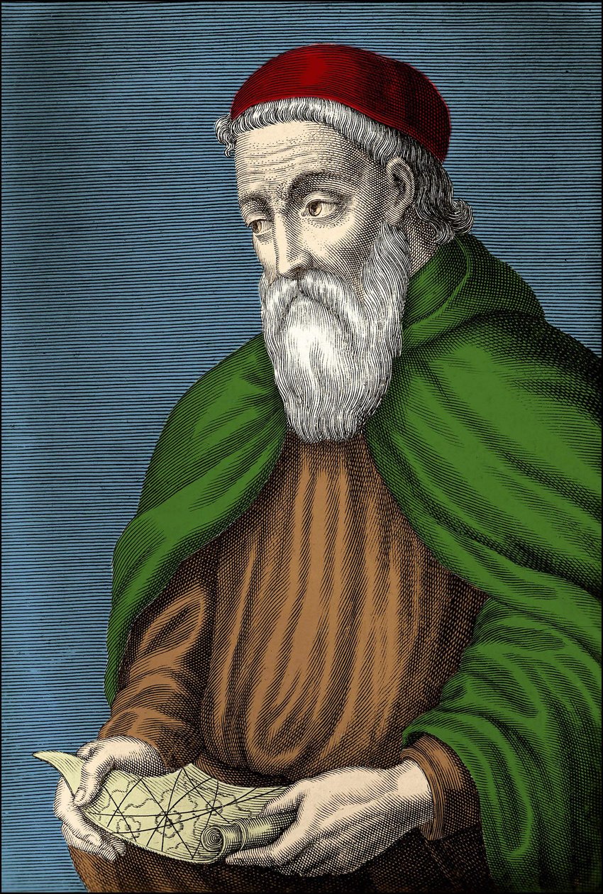 Amerigo Vespucci (1454-1512) Italiaanse ontdekkingsreiziger door Unknown artist