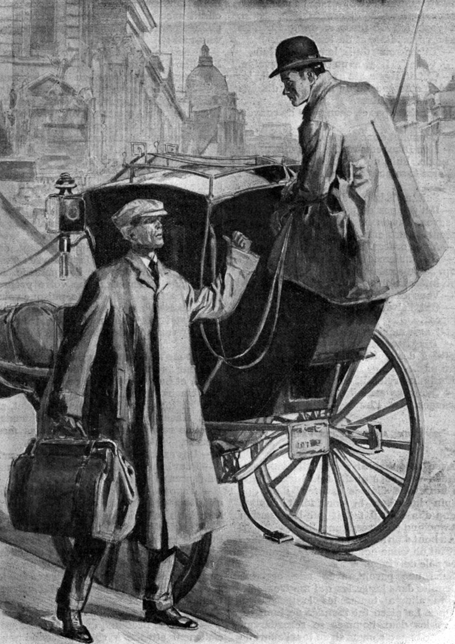 Arsene Lupin, De holle naald door Unknown Artist