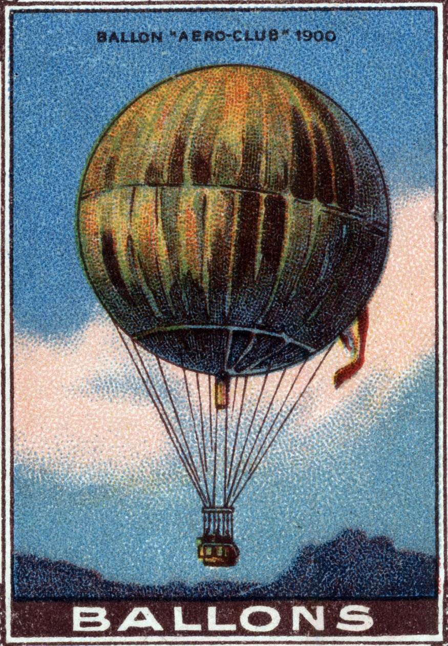 Ballon "aero club" ("aero club") door Unknown Artist