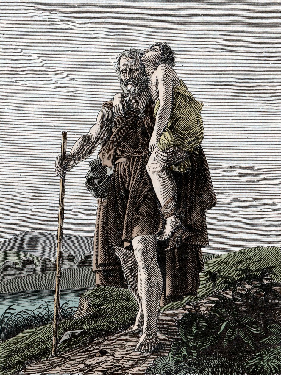 Belisarius - de Byzantijnse generaal Belisarius (Flavius Belisarius, 500-565) door Unknown artist