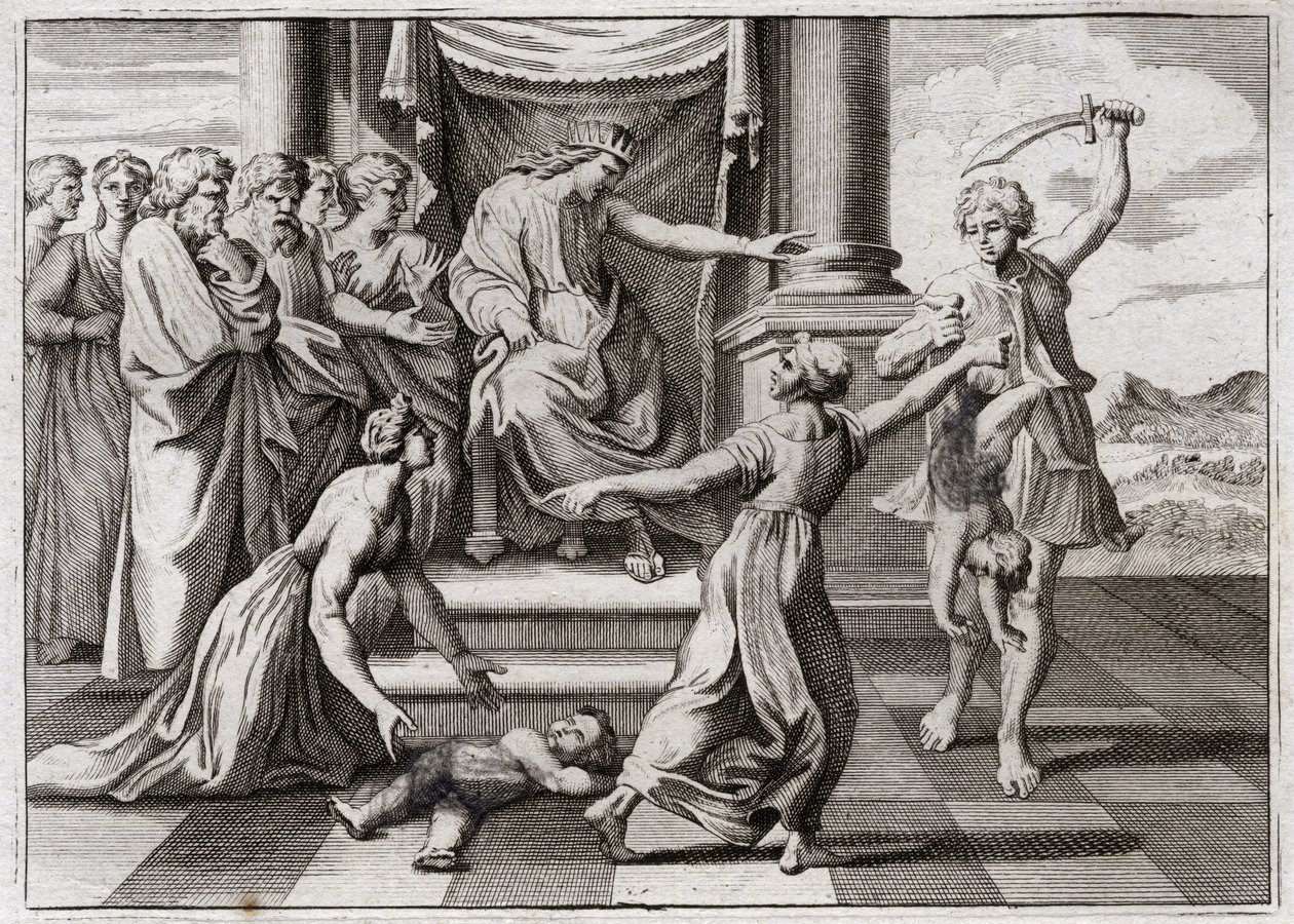 Bijbel van Royaumont, Oude Testament: Oordeel van Salomo. Salomo
