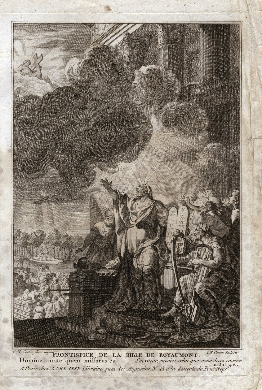 Bijbel van Royaumont, Oude Testament: Mozes spreekt tot God (