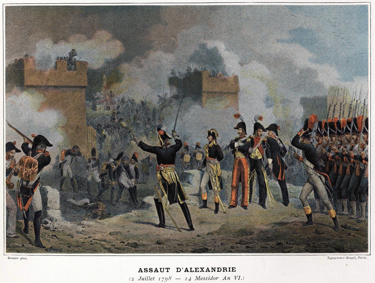 Campagne (Expeditie) van Egypte (1798-1801), Armee d