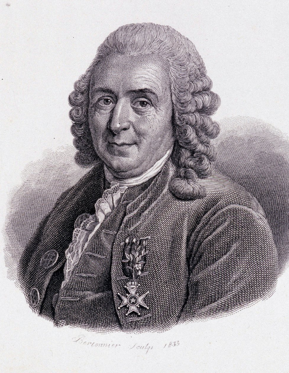 Carl Von Linné Zweedse natuurkundige en schrijver (1707 - 1778) door Unknown artist