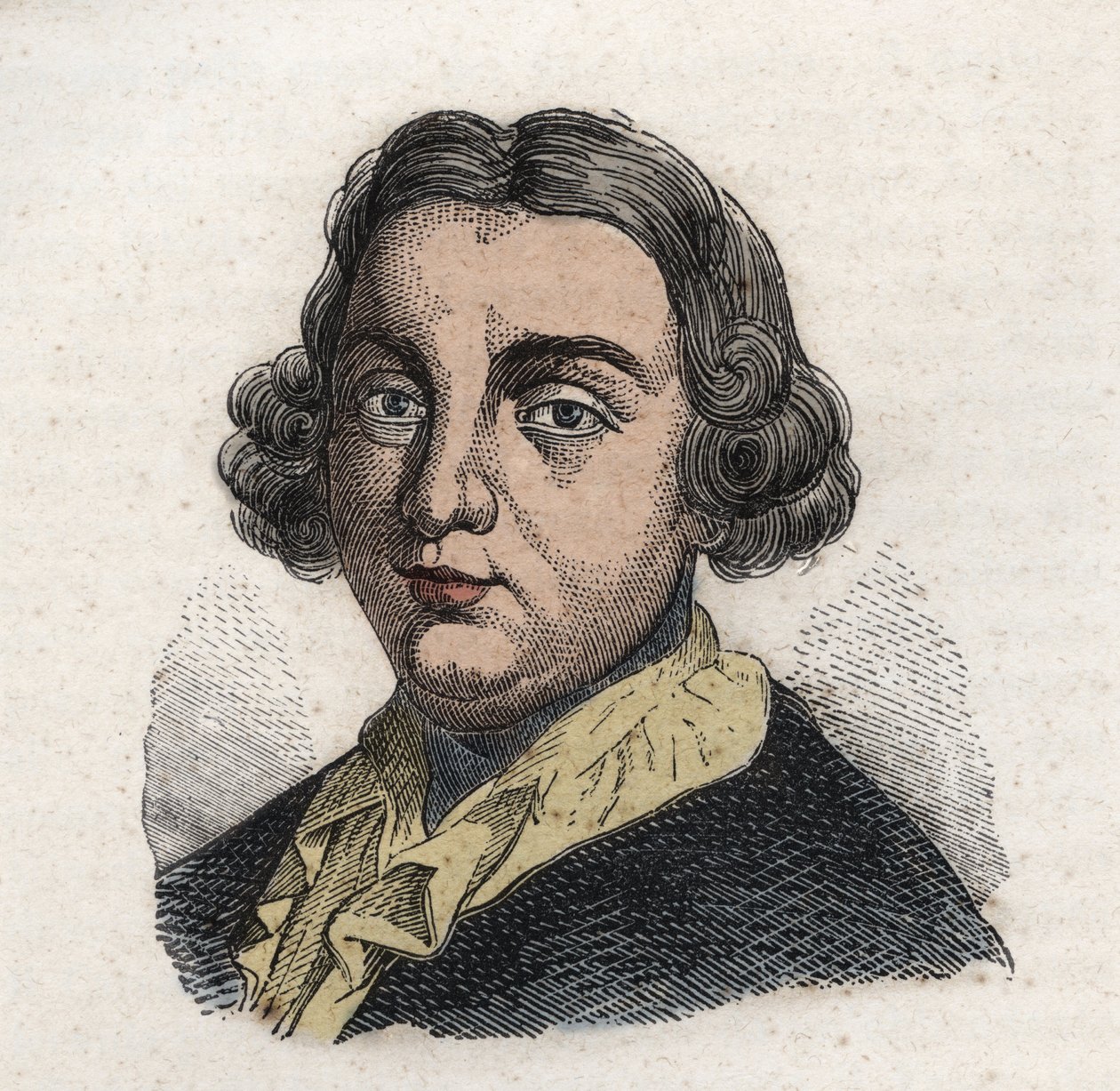 Carlo Goldoni (1707-1793), Italiaanse toneelschrijver door Unknown artist