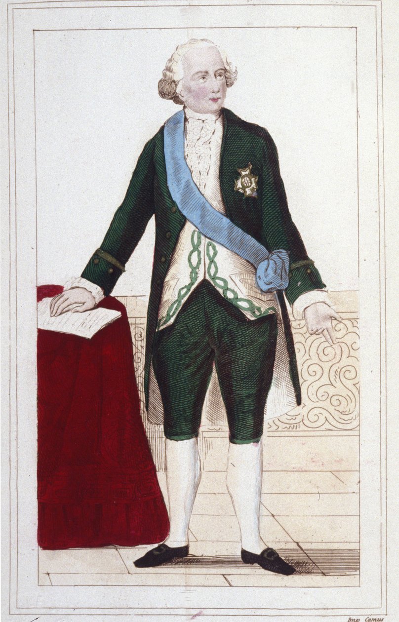 Charles Gravier, graaf van Vergennes (1719-1787), Franse staatsman en diplomaat door Unknown artist