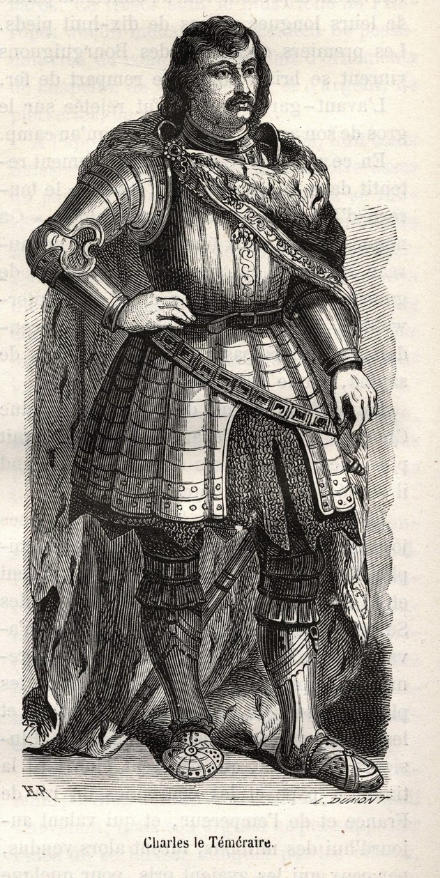 Karel de Stoute (1433-1477), hertog van Bourgondië. door Unknown artist