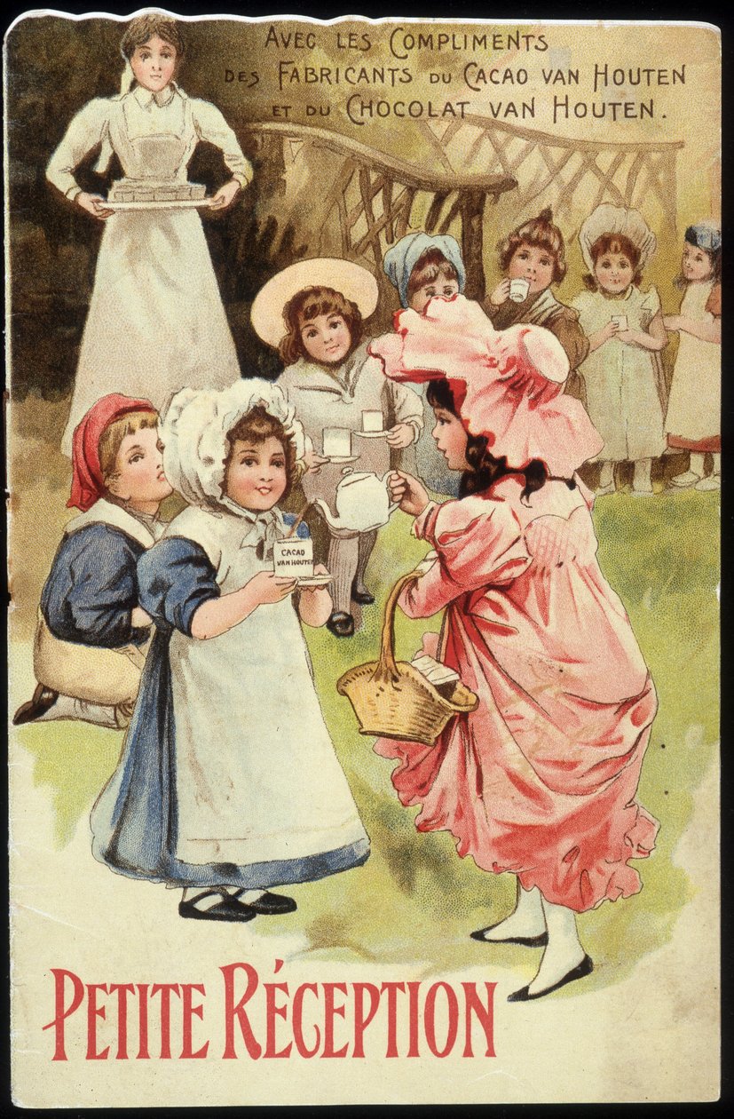 Kinderlijke smaak - chromo. Van Houten, eind 19e eeuw door Unknown artist