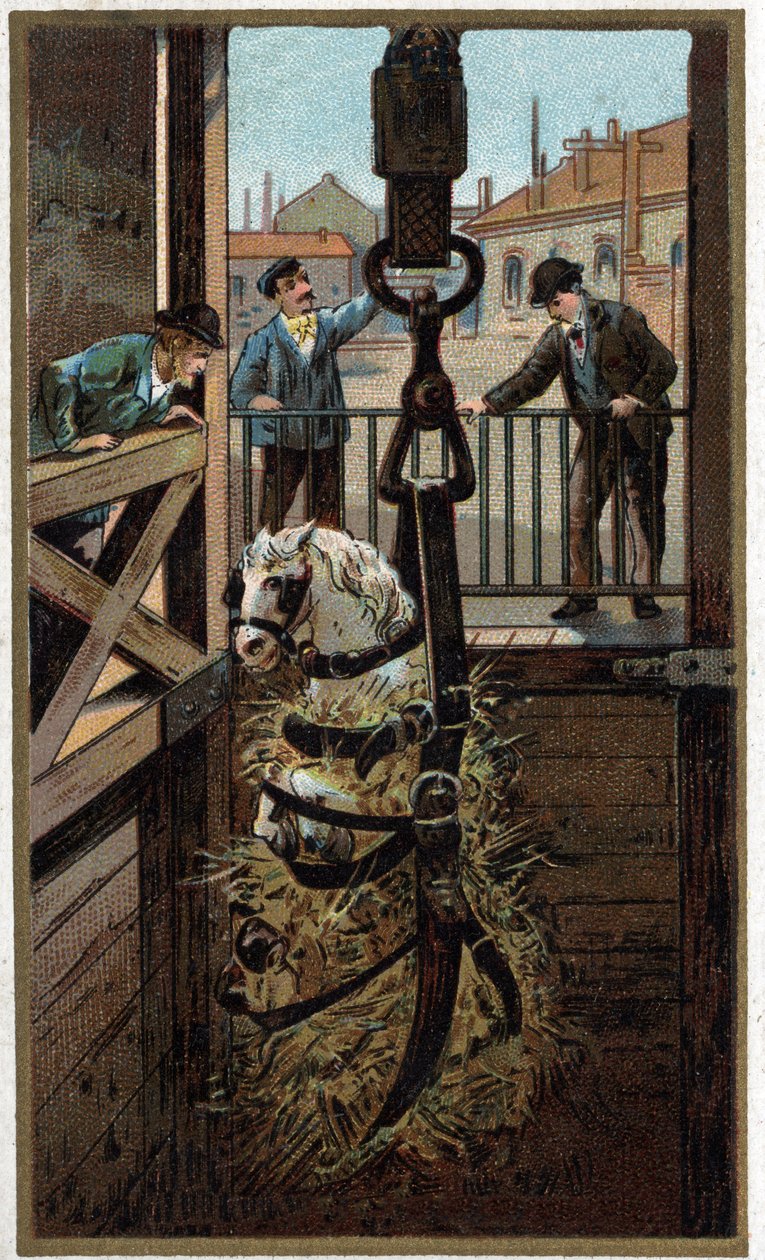Chromolithografie uit het einde van de 19e eeuw door Unknown artist