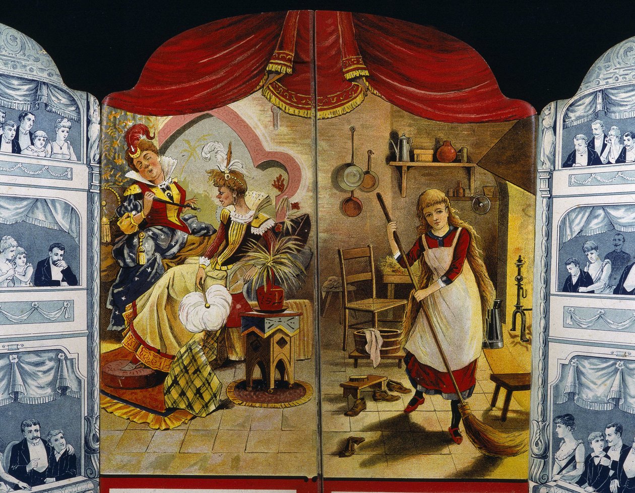 Assepoester, ca. 1890 door Unknown artist