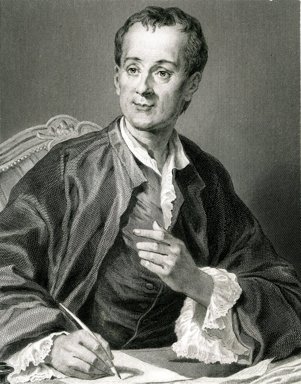 Denis Diderot door Unknown artist