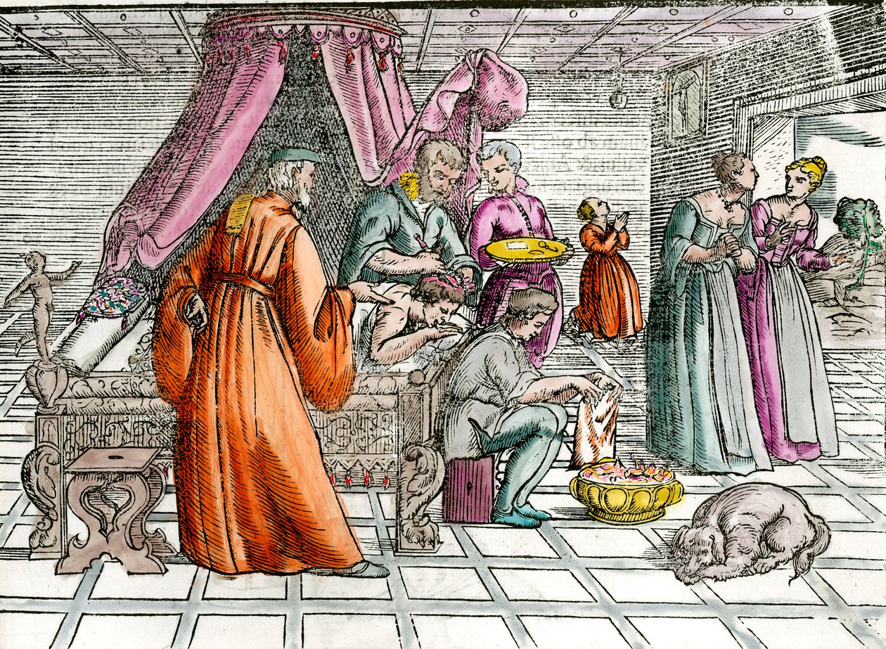 Dokter: Een trepanatie door Unknown artist
