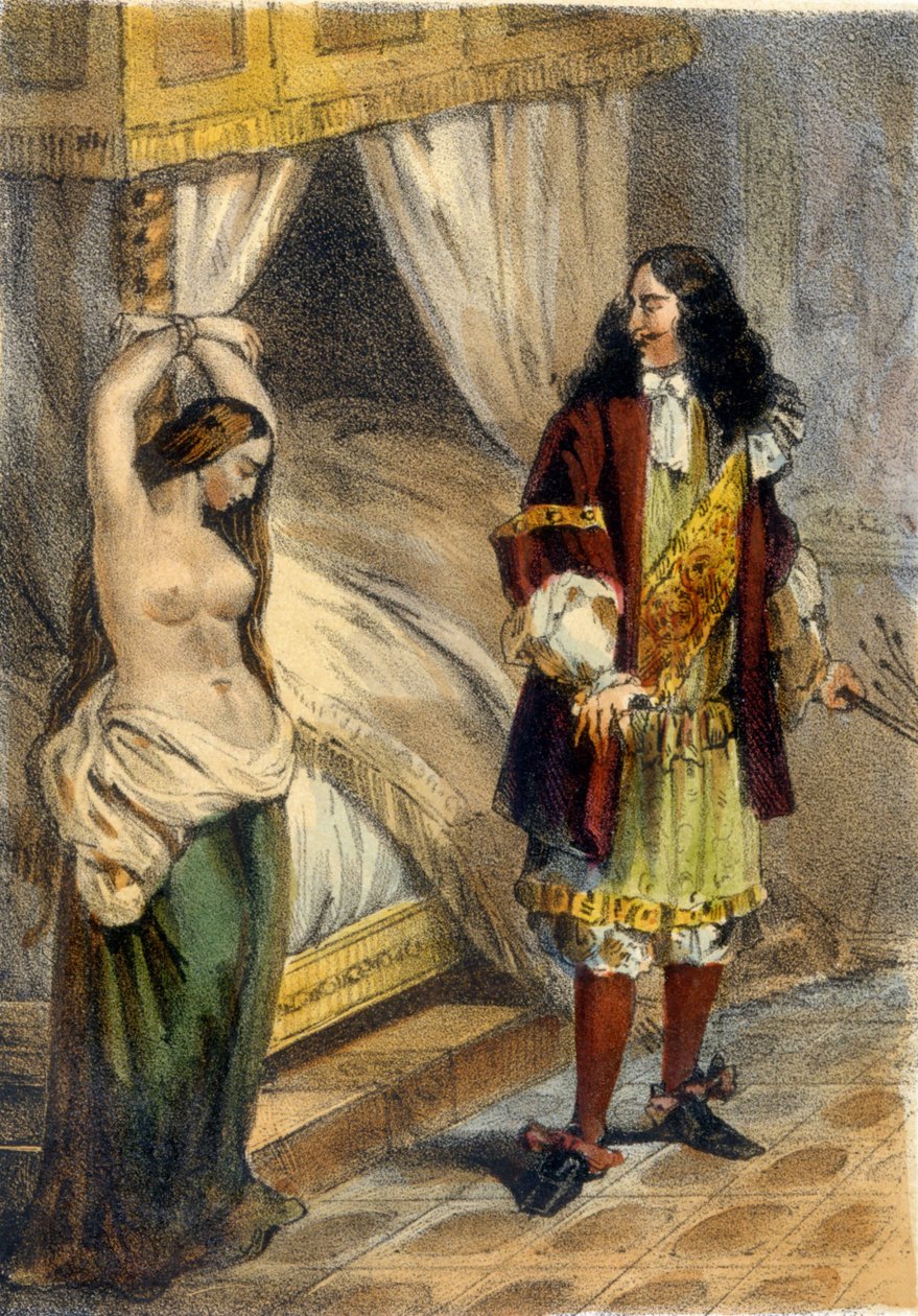 Donatien Alphonse François de Sade (1740-1814) beter bekend als Markies de Sade. Gravure uit het begin van de 19e eeuw. door Unknown artist