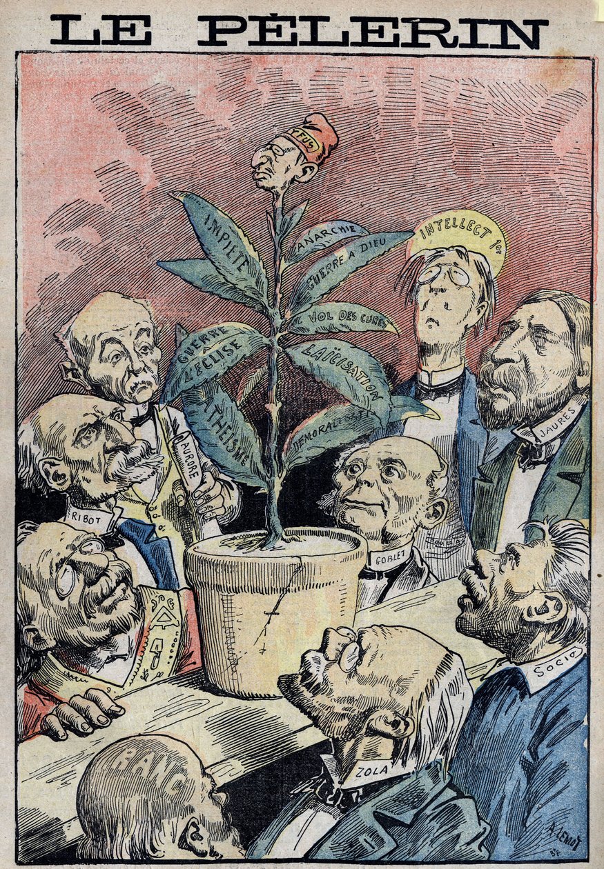 Dreyfus-affaire door Unknown artist