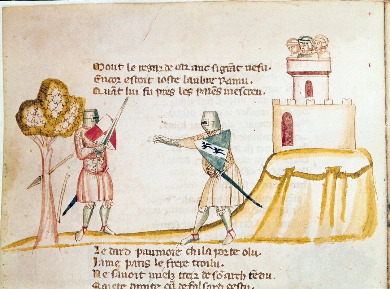 Ingang naar Spanje (miniatuur) door Unknown artist