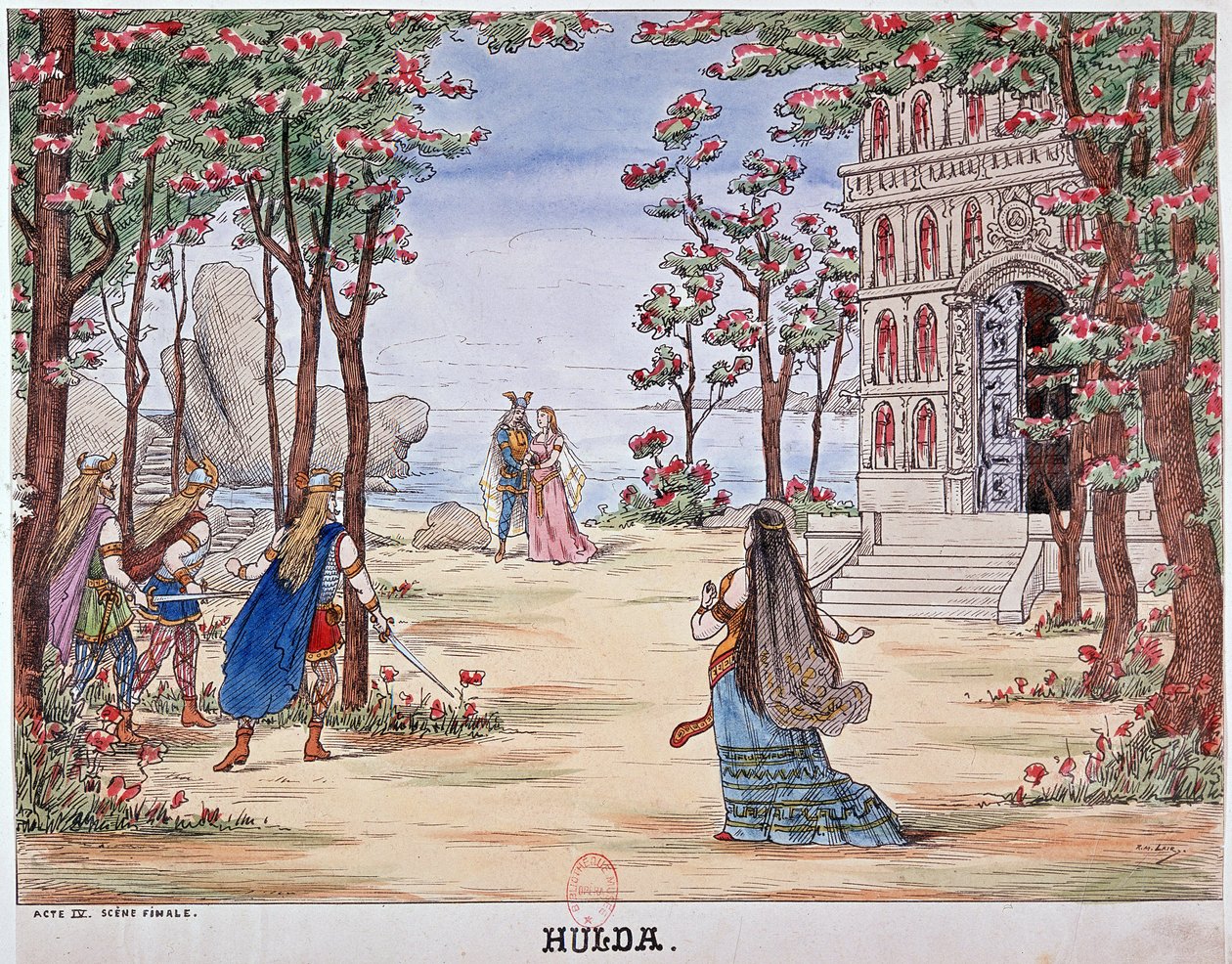 Eindscène van de opera 