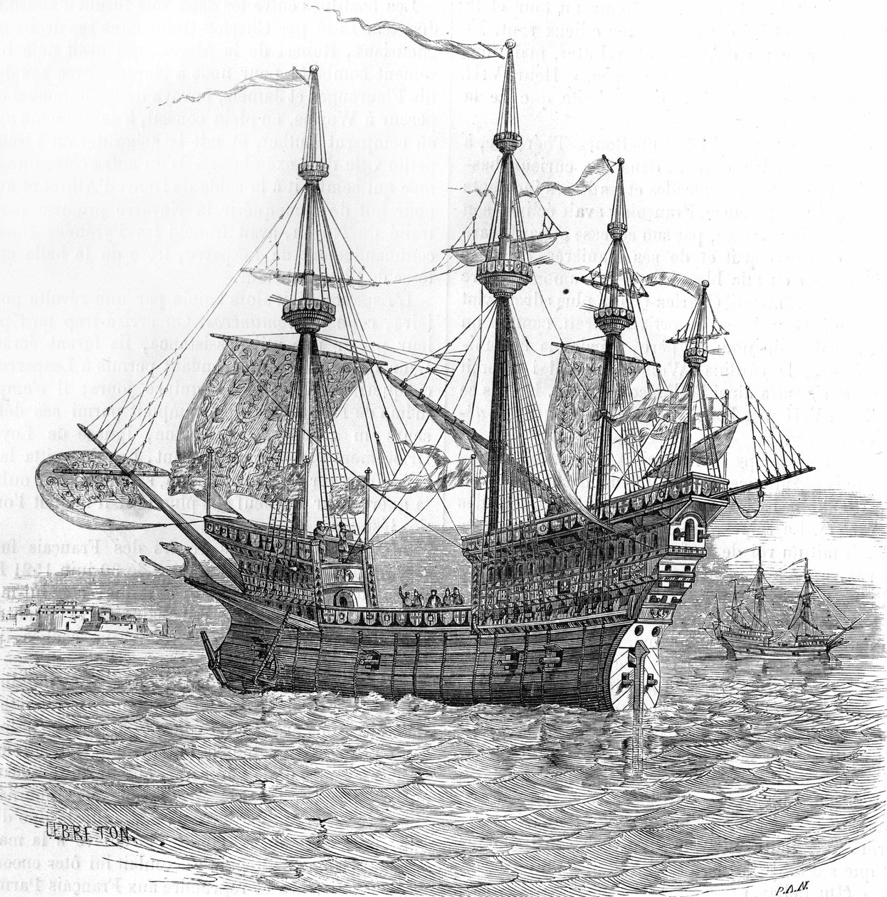 Vloot van Hendrik VIII door Unknown artist