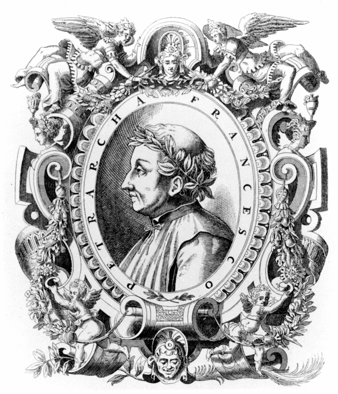 Francesco Petrarca (Petrarca) door Unknown artist