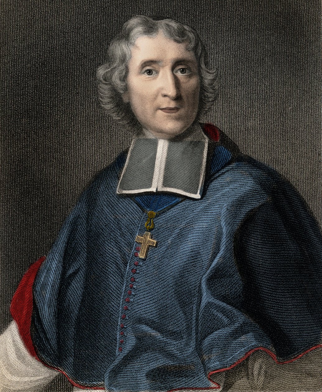 François de Pons de Salignac de La Mothe-Fénelon (Mothe Fénelon) 1651-1715 - gravure - 19e eeuw door Unknown artist