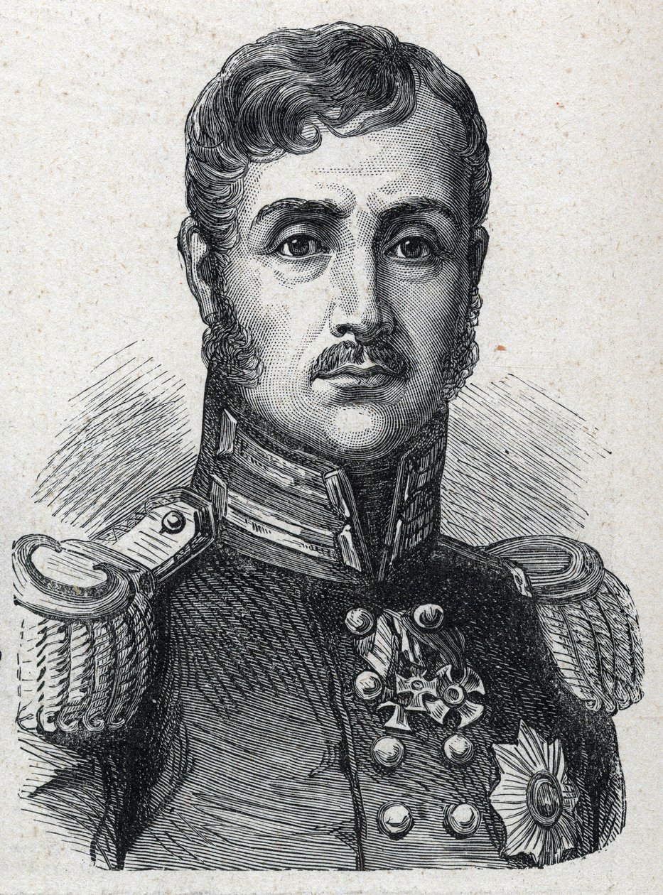 Frederik Willem III van Pruisen - Portret van Frederik Willem III van Pruisen (1770-1840) Koning van Pruisen door Unknown artist