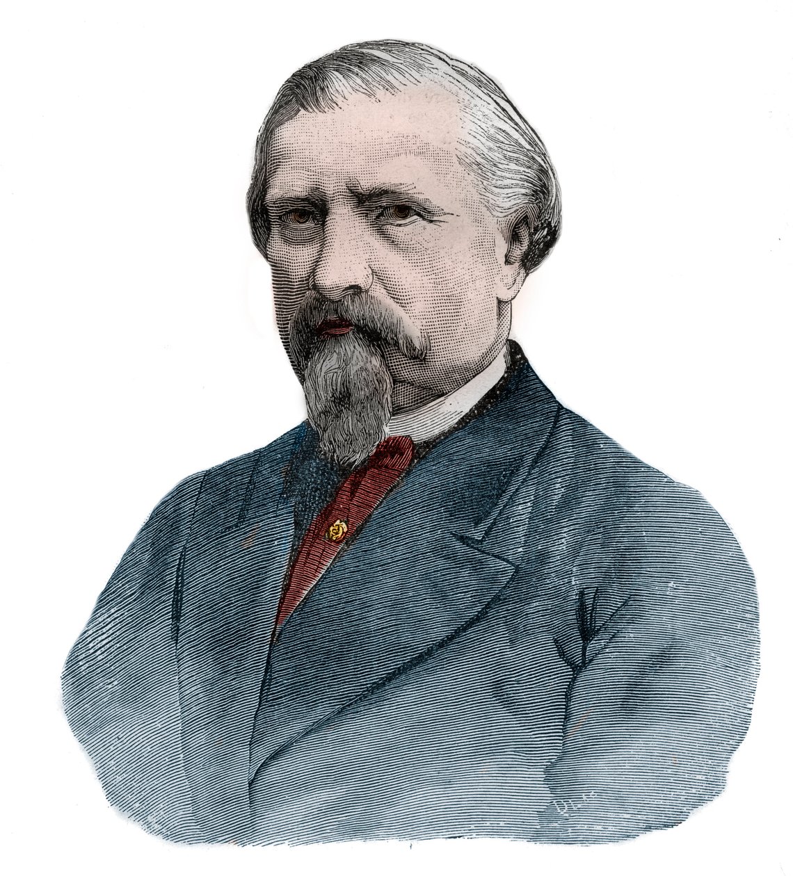 Friedrich Wilhelm Kucken (1810-1882) Duitse componist en dirigent door Unknown artist
