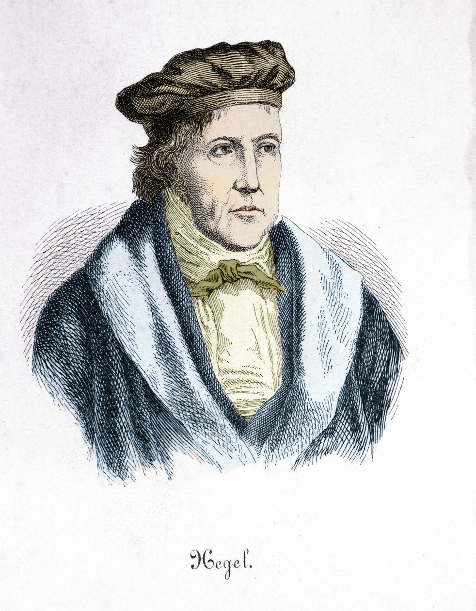 Georg Wilhelm Friedrich Hegel (1770 - 1831), Duitse filosoof door Unknown artist