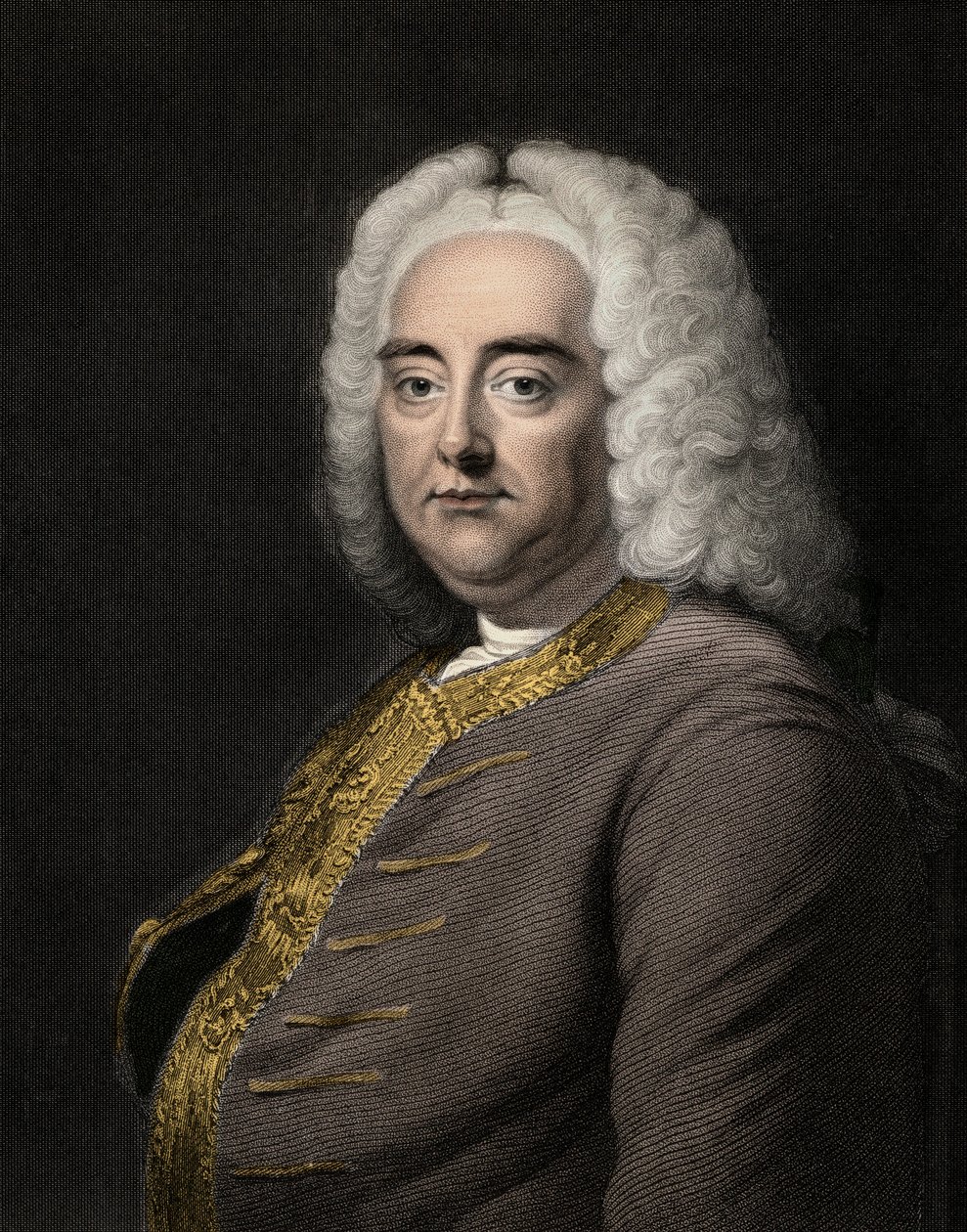 George Frideric Handel (George Frederick Handel, Georg Friedrich Handel) door Unknown artist