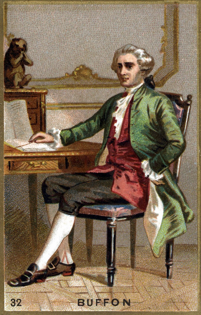 Georges Louis Leclerc, Graaf van Buffon (1707 - 1788) door Unknown artist